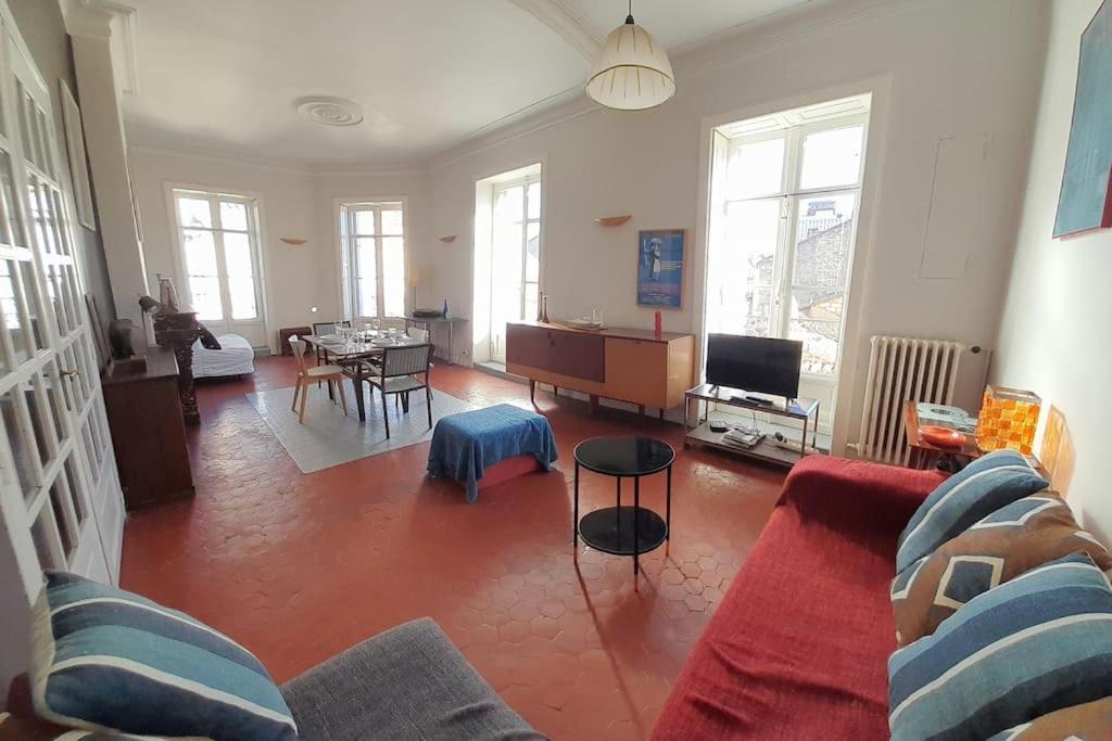Les 7 Balcons, Comedie-Gare, Parking, Spacieux Lumineux Appt Haussmannien Montpellier Bagian luar foto